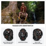 Garmin Instinct 3 Solar 45mm: relógio com GPS e monitor cardíaco de pulso para treinos e aventuras ao ar livre. - Imagem 2