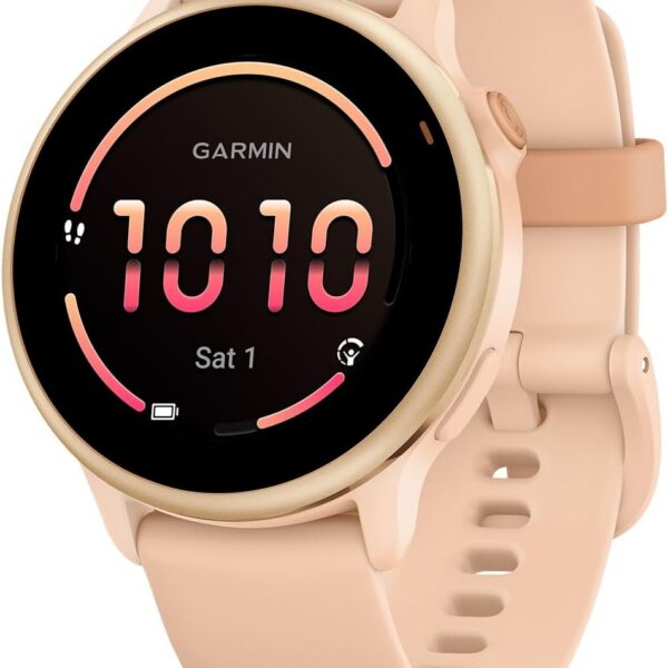 Garmin Vivoactive 6 com GPS e monitor cardíaco de pulso para acompanhar seus treinos com precisão e praticidade