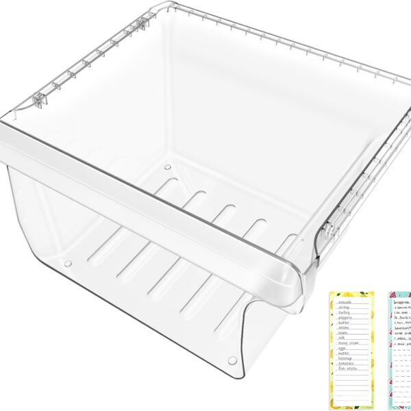 Gaveta Samsung DA97-08692B atualizada: resistente, fácil de instalar e compatível com modelos RS25J500 e RS25H5000.