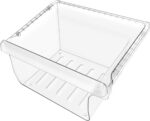 Gaveta de geladeira DA97-08692B Samsung: encaixe preciso, resistente e ideal para reposição inferior de frutas e legumes