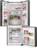 Geladeira Electrolux Frost Free Inverter 480L Efficient AutoSense 3 Portas Black Inox Look (IM7B) 220V - Imagem 2