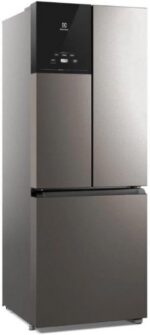 Geladeira Electrolux Frost Free Inverter 480L Efficient AutoSense 3 Portas Inox Look (IM7S) 127V - Imagem 2