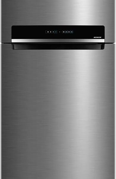 Geladeira Frost Free Duplex 473L Inverter cor Inox Midea MD-RT611EVD463 - Bivolt