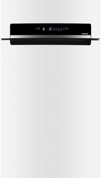 Geladeira Frost Free Duplex 491L Inverter Midea branca com alta capacidade e economia para sua cozinha moderna