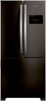 Geladeira Frost Free French Door 3 Portas Preta Brastemp - BRO85ME 110V