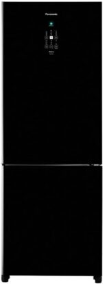 Geladeira Frost Free Panasonic Black Glass 480 LNR-BB71GVFBB 220v