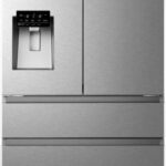 Geladeira Gorenje PureFlat Premium Triple Zone French Door Inverse 466L Inox 220V GRF-49W