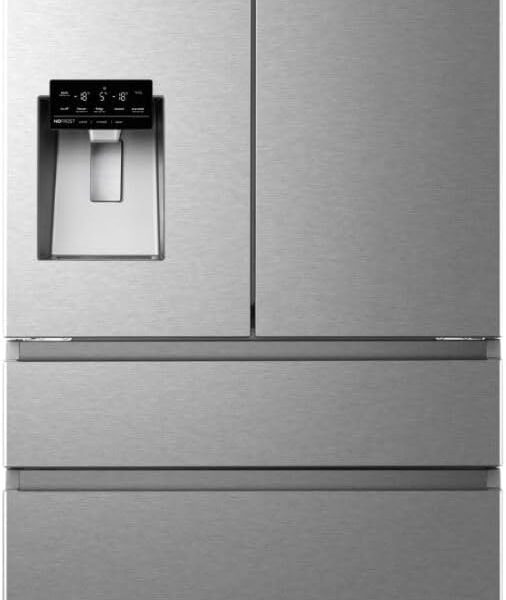 Geladeira Gorenje PureFlat Premium Triple Zone French Door Inverse 466L Inox 220V GRF-49W