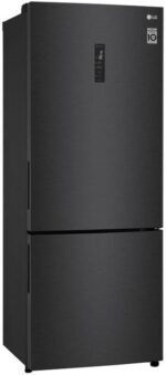 Geladeira LG Frost Free Smart Preta com ThinQ Wi-Fi, compressor inverter e resfriamento rápido DoorCooling+ para mais eficiência. - Imagem 2