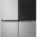 Geladeira LG Smart Multidoor 670L Inox Look com InstaView, Inverter e Wi‑Fi: mais espaço, eficiência e praticidade.