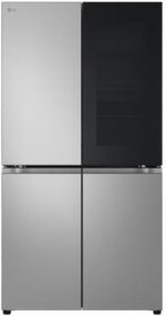 Geladeira LG Smart Multidoor 670L Inox Look com InstaView, Inverter e Wi‑Fi: mais espaço, eficiência e praticidade.