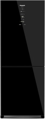 Geladeira Panasonic BB65 Black Glass Inverse Frost Free 450L Inverter A+++ - NR-BB65GVFB 127v
