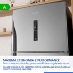 Geladeira Panasonic BT58 446L Frost Free Inverter: mais economia, espaço e eficiência com classificação A. - Imagem 2