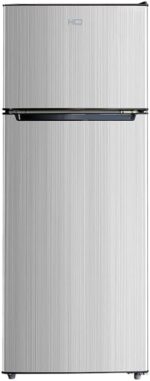 Geladeira Refrigerador HQ 230L Defrost Cinza: mais organização, praticidade e economia de energia para sua cozinha.