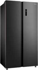 Geladeira Side by Side Midea 511L Inverter preta conectada: mais espaço, economia e praticidade para sua cozinha. - Imagem 2