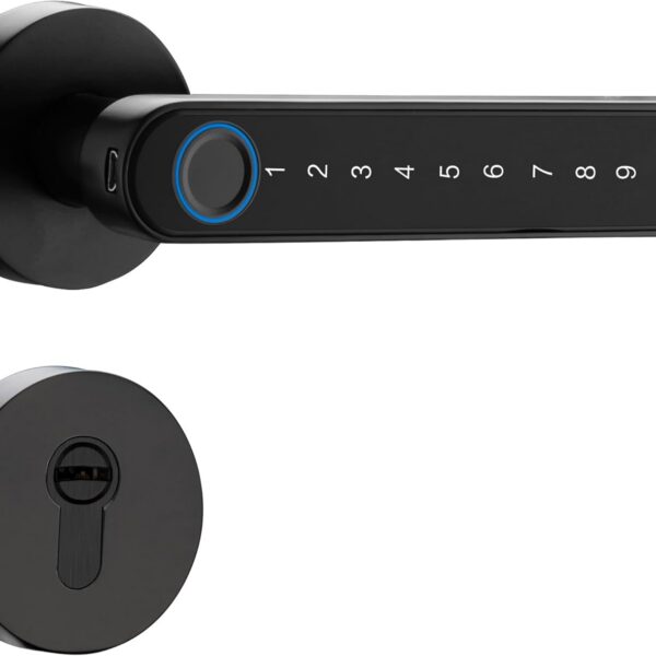 Geonav Fechadura Digital Inteligente com biometria, senhas, Alexa e app, até 1 ano de bateria