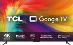 Google TV LED 65” TCL P735 4K UHD HDR DOLBY VISION - ATMOS, ALLM, com Wifi dual band e Bluetooth integrados, Comando de voz à distância, Google Assistant e borda ultrafina, Tamanho: GRANDE