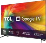 Google TV LED 65” TCL P735 4K UHD HDR DOLBY VISION - ATMOS, ALLM, com Wifi dual band e Bluetooth integrados, Comando de voz à distância, Google Assistant e borda ultrafina, Tamanho: GRANDE - Imagem 2