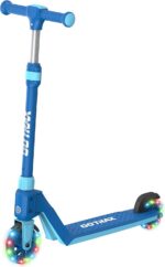 Gotrax K03: scooter infantil com rodas LED, guidão ajustável e passeio seguro para crianças.