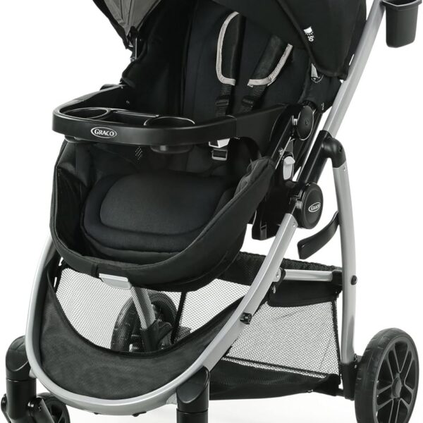 Graco Modes Pramette 2 em 1: carrinho reversível, moisés e praticidade desde o nascimento￼