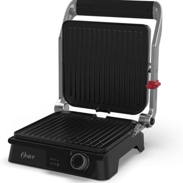 Grill Elétrico Multiuso Inox Oster 2 em 1-220V