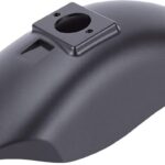 Guarda-lamas dianteiro Zopsc para scooter elétrica, ABS resistente, leve e à prova de respingos, fácil de instalar