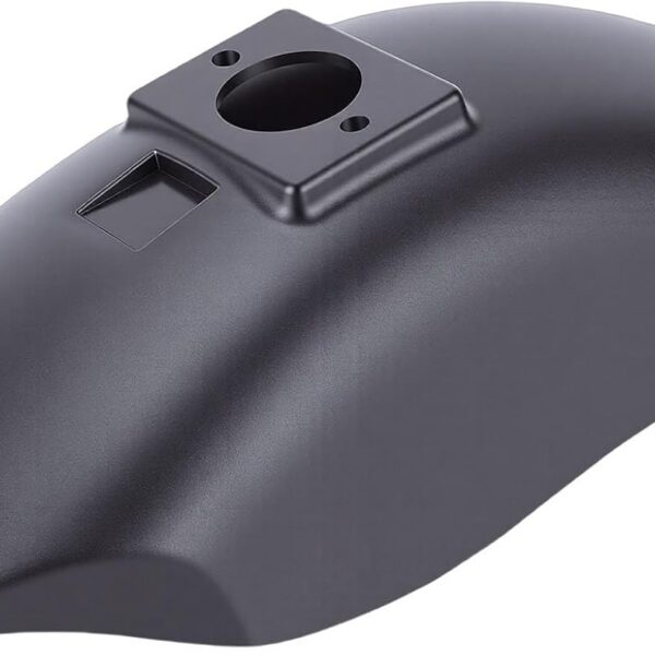 Guarda-lamas dianteiro Zopsc para scooter elétrica, ABS resistente, leve e à prova de respingos, fácil de instalar