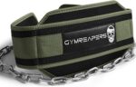 Gymreapers Cinto de imersão com corrente: resistência extra para mergulhos, flexões e ganho de força com corrente de aço resistente - Imagem 2