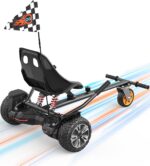 Gyroor K2 Hoverboard Go Kart ajustável: conforto, segurança e diversão para crianças e adultos