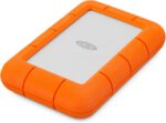 HDD Externo LaCie Rugged Mini 2TB USB 3.0 portátil com resistência a quedas, ideal para armazenamento seguro e prático. - Imagem 2