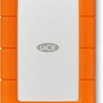 HDD Externo LaCie Rugged Mini 2TB USB 3.0 portátil com resistência a quedas, ideal para armazenamento seguro e prático.
