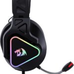 HEADSET GAMER REDRAGON RGB CADMUS PRETO