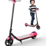 HONEYWHALE E2 Patinete Elétrico Infantil 138W, até 15km/h, 8km de autonomia e luzes LED coloridas para crianças de 6 a 12 anos.