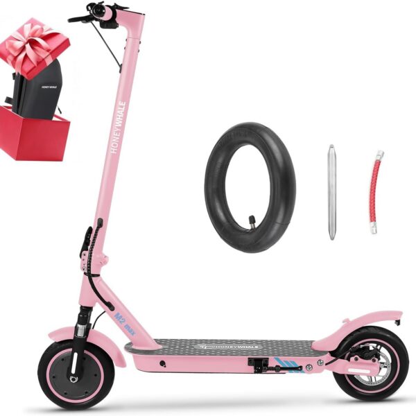 HONEYWHALE M2 MAX: patinete elétrico 500W, 32km/h e autonomia de 22km para mobilidade urbana segura e prática