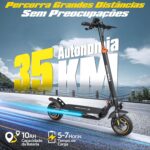 HONEYWHALE T4A: patinete elétrico 750W, até 45 km/h, autonomia de 35 km, pneus 10" e controle de cruzeiro. - Imagem 2