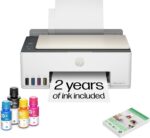 HP Smart – Tank 5101 sem cartucho, impressora tudo em um, até 2 anos de tinta incluída, impressão móvel, digitalização, cópia (1F3Y0A), branco