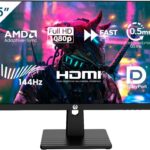 Haiz Monitor Gamer 25'' 144hz 0.5ms 1920x1080 Adaptative Sync FHD HDMI/DP IPS VESA