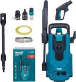 Hanabi Lavadora de Alta Pressão 1350W: limpeza potente, econômica e ideal para carros, pátios e uso doméstico