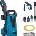 Hanabi Lavadora de Alta Pressão 75bar 1350W 1100PSI 220V com Jato Leque e Concentrado Ideal para Carros, Garagens, Pátios - Limpeza Poderosa para Casa e Trabalho