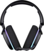 Havit Fone de Ouvido Gamer Five-Mode Fuxi-H7 Black, Sem fio e Com Fio, Wireless 2,4GHz, Bluetooth, USB, Cabo 3,5mm, Falante de 40 mm, Microfone Destacável com Cancelamento de Ruído - Imagem 2