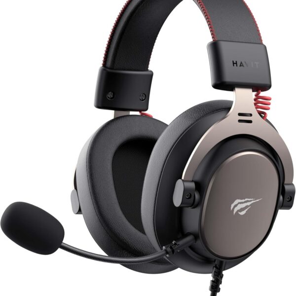 Headphone Fone de Ouvido Havit HV-H2015E, Gamer, com Microfone, Falante 53mm, Plug 3.5mm: compatível com XBOX ONE, PS4 e PS5, HAVIT, HV-H2015E e Outros (Preto)