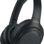 Headphone Sony WH-1000XM4 preto sem fio com Noise Cancelling para som premium e conforto na compra online