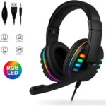 Headset Gamer Pro THREE BROTHERS com microfone omnidirecional, som imersivo e conforto para PC, PS4, PS5 e celular - Imagem 2