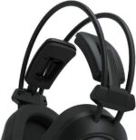 Headset Gamer RGB Vickers Preto Fortrek com som estéreo, RGB Rainbow e microfone com cancelamento de ruído para mais imersão. - Imagem 2