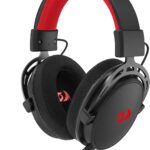Headset Gamer Redragon Cragblade H541 com drivers 53mm e microfone removível para som imersivo e conforto prolongado