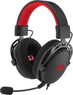 Headset Gamer Redragon Cragblade H541 com drivers 53mm e microfone removível para som imersivo e conforto prolongado