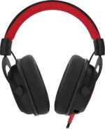 Headset Gamer Redragon Flamengo Vulture FL530: som potente, conforto respirável e microfone removível para jogar com mais desempenho. - Imagem 2