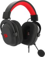 Headset Gamer Redragon Hero H530 com som estéreo 53mm e controle integrado para mais praticidade no jogo