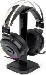 Headset Gamer Redragon Lamia RGB Preto USB Com Microfone e Suporte para Headset - H320RGB - Imagem 2