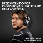 Headset Gamer Sem Fio Logitech G PRO X 2 LIGHTSPEED Com Microfone Removível, Drivers de Grafeno 50mm, Conexão Bluetooth, USB e 3,5 mm, Compatível com PC, PS5, PS4, Switch - Preto - Imagem 2